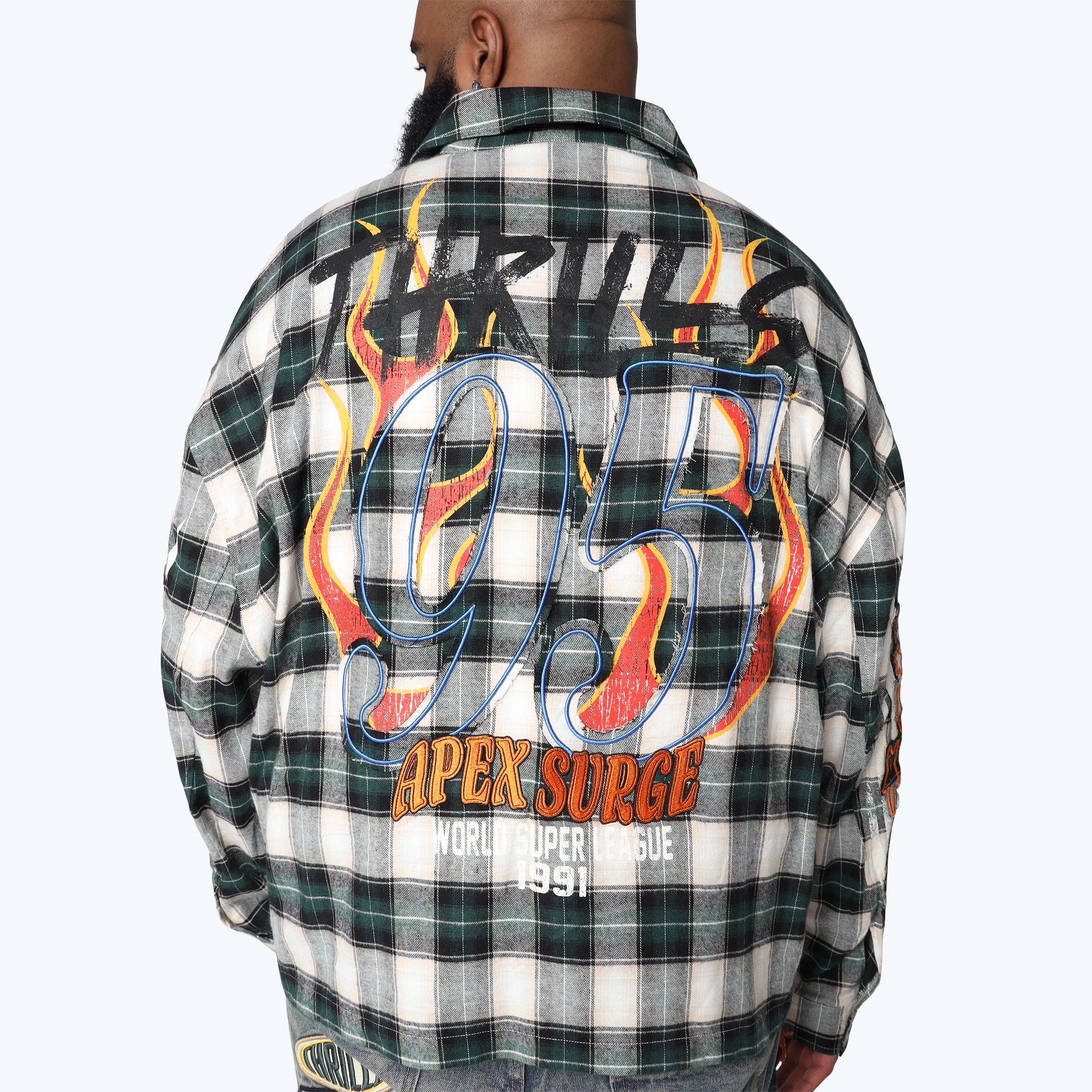 Big and Tall - Thrills Woven Shirt - Hemlock