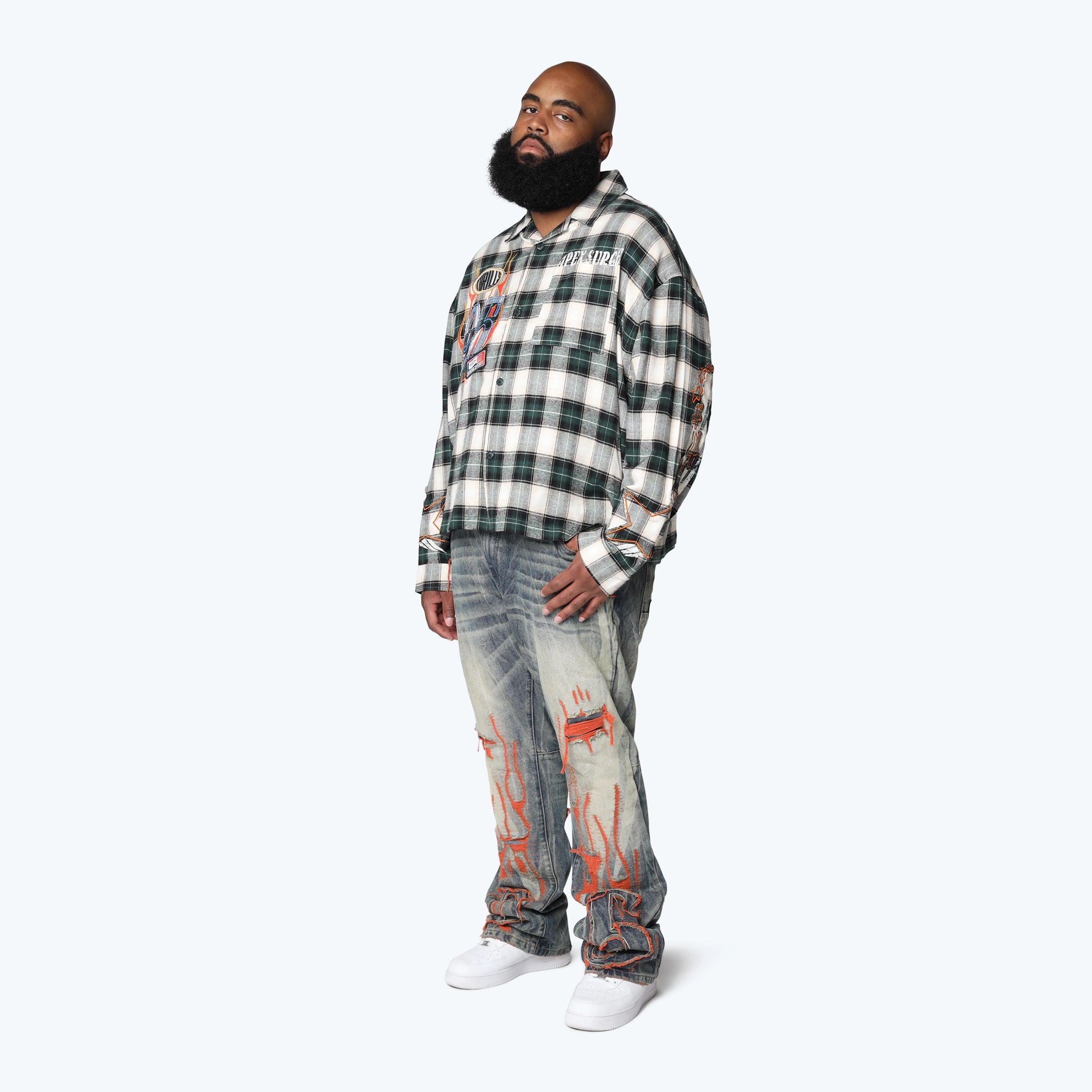 Big and Tall - Thrills Woven Shirt - Hemlock