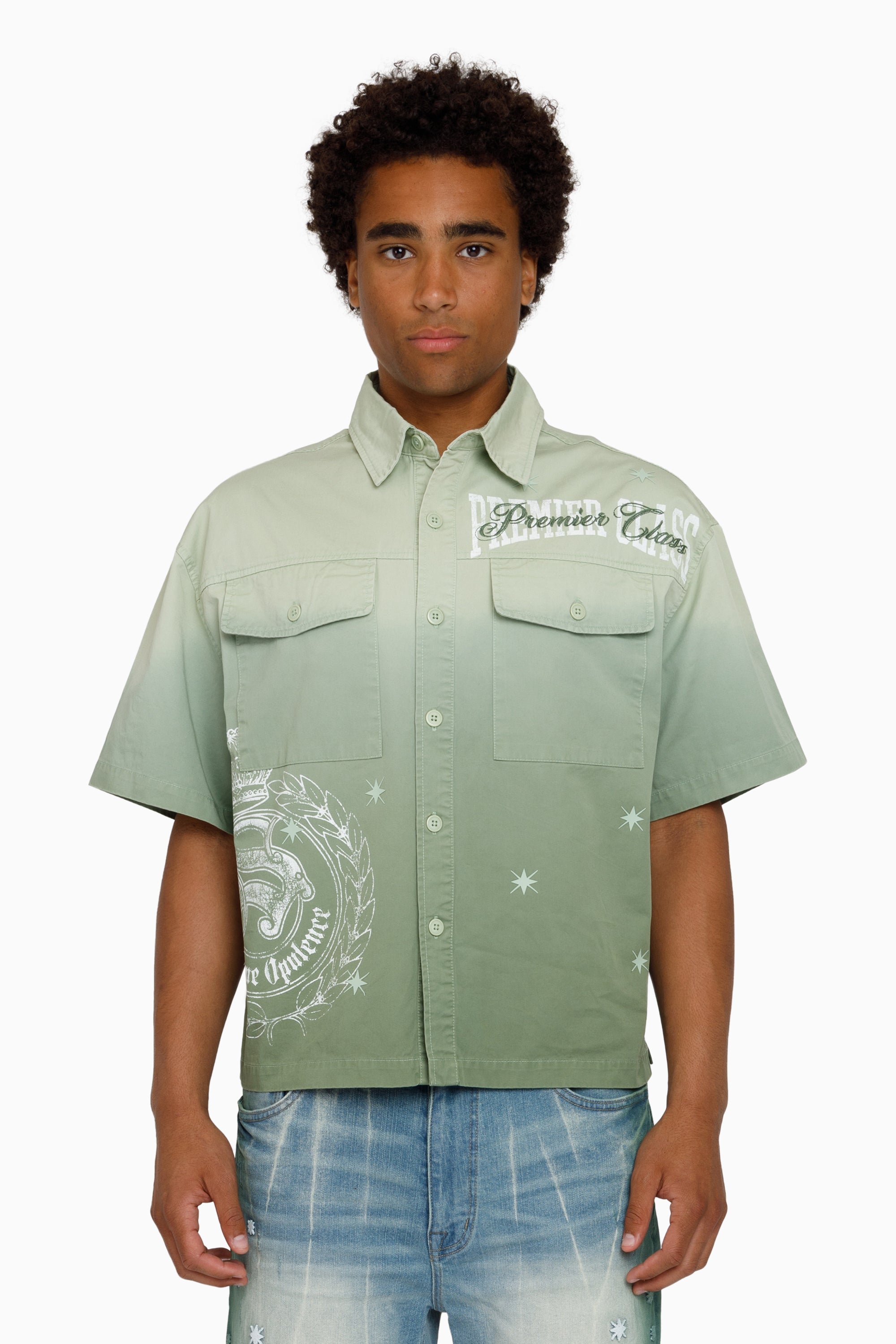 Premier Class SS Button Down Shirt - Dewkist