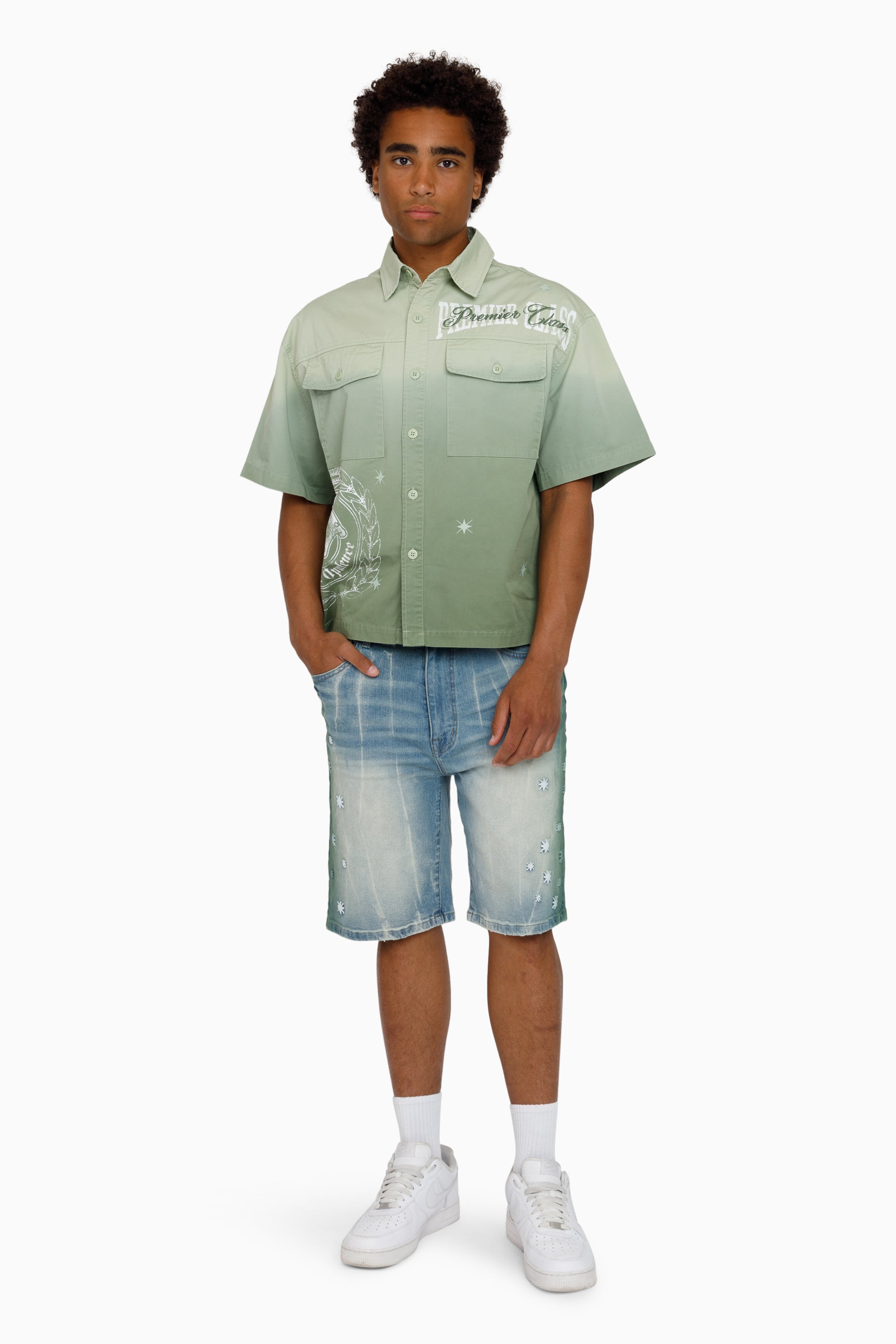 Premier Class SS Button Down Shirt - Dewkist