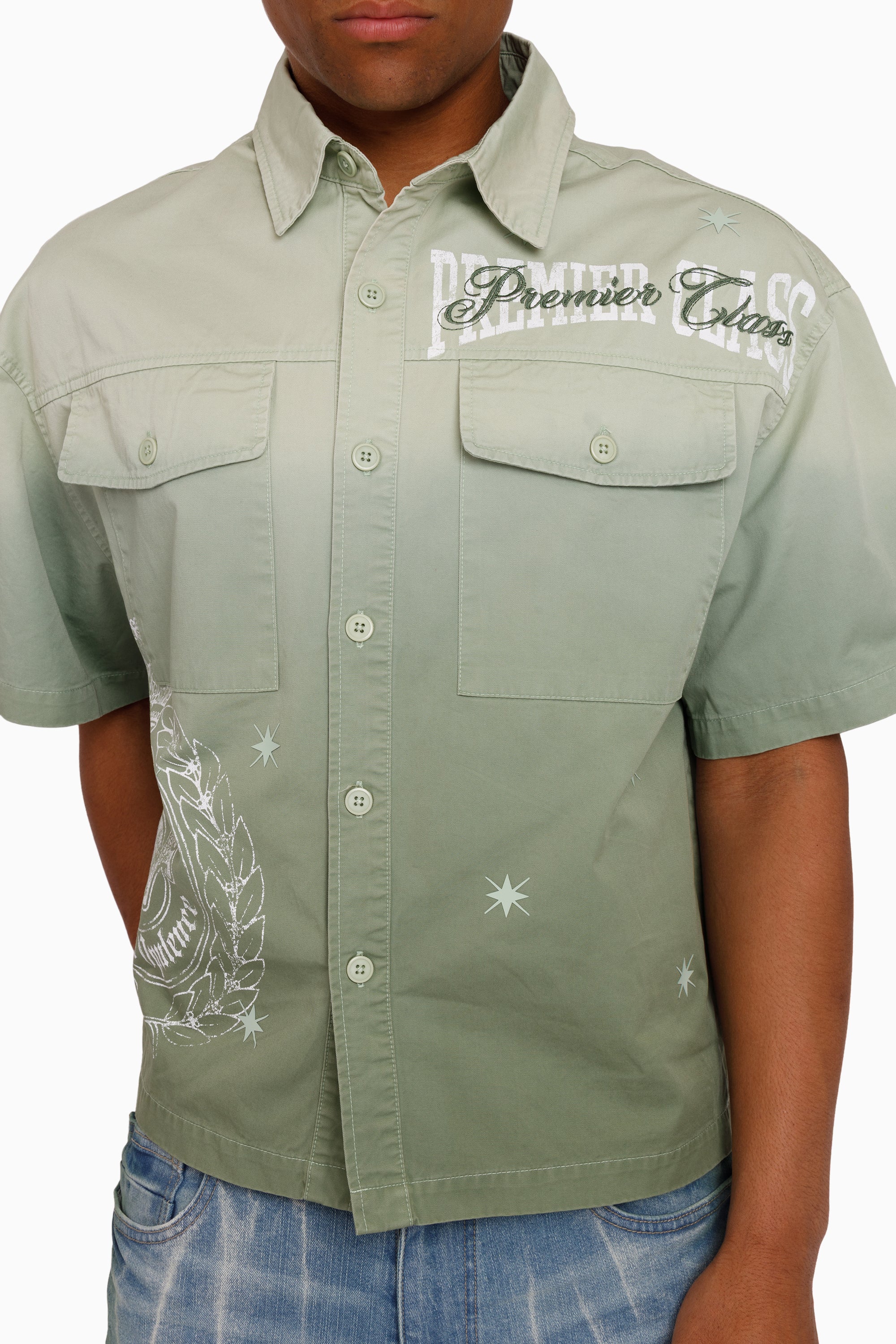Premier Class SS Button Down Shirt - Dewkist