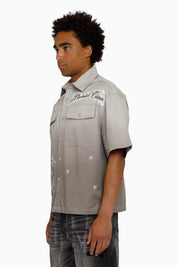 Premier Class SS Button Down Shirt - Dove