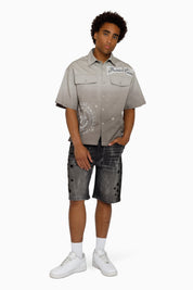 Premier Class SS Button Down Shirt - Dove