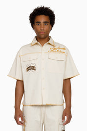 Infinite Ambition SS Button Down Shirt - Pristine