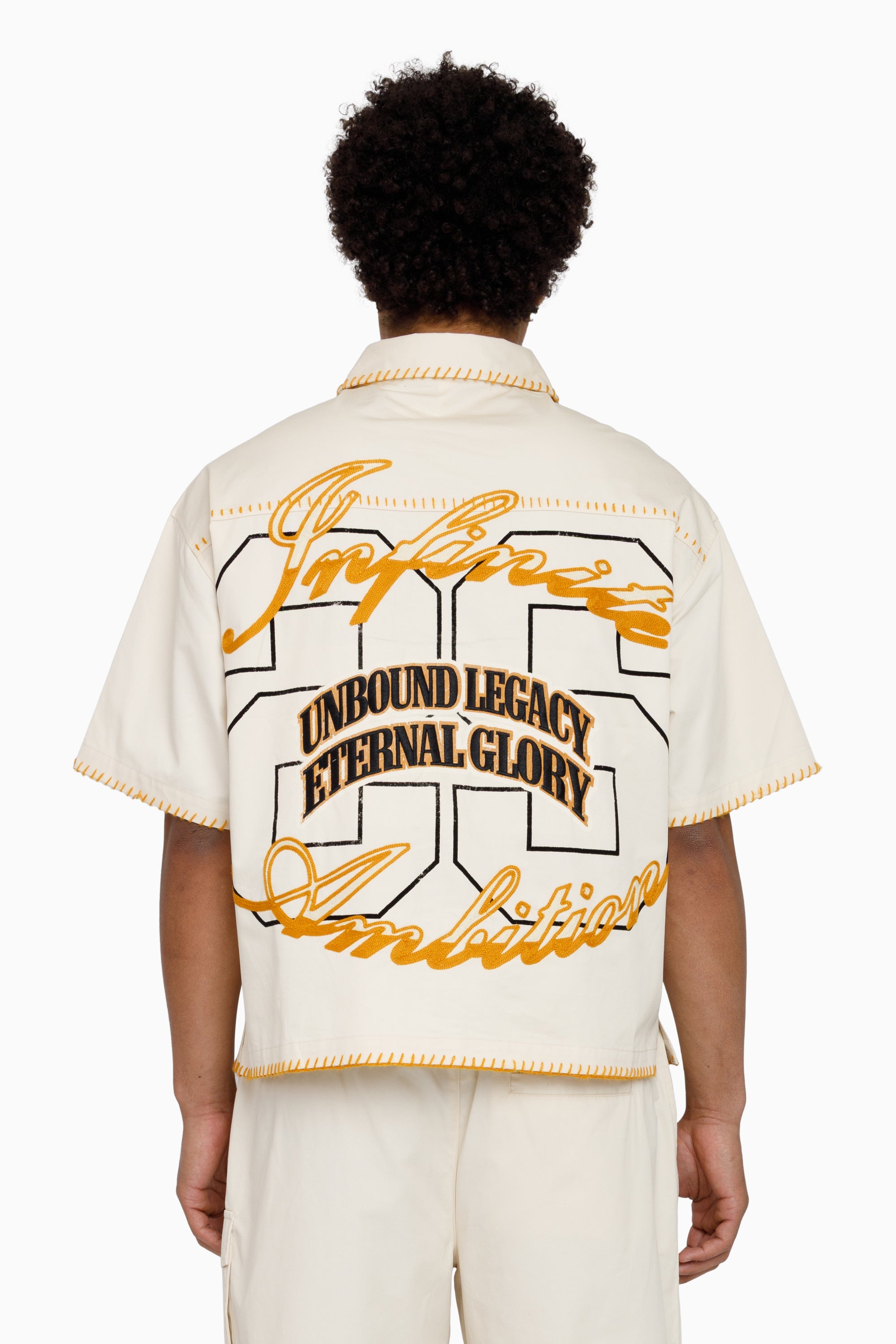 Infinite Ambition SS Button Down Shirt - Pristine