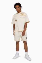 Infinite Ambition SS Button Down Shirt - Pristine