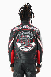 Club Circuit Racing PU Jacket - Red