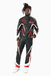 Club Circuit Racing PU Jacket - Red