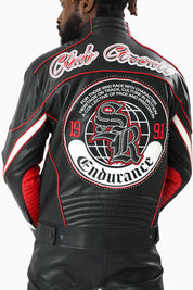 Club Circuit Racing PU Jacket - Red