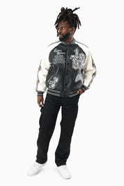 Elite Class Varsity Jacket - Black