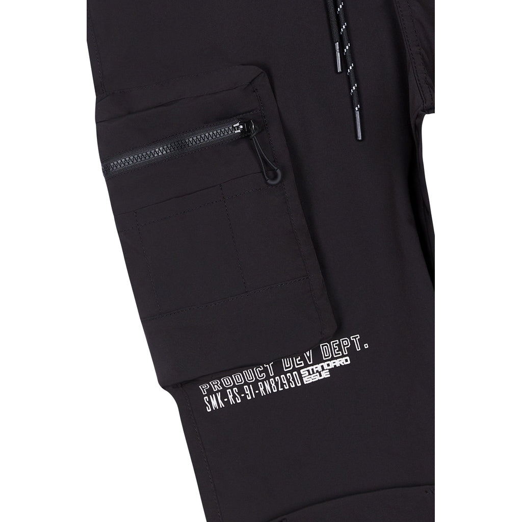 Windbreaker Utility Pants - Black | SMOKERISENY.COM