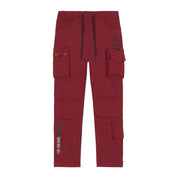 Smoke Rise Windbreaker Utility Pants - Burgundy