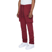 Smoke Rise Windbreaker Utility Pants - Burgundy