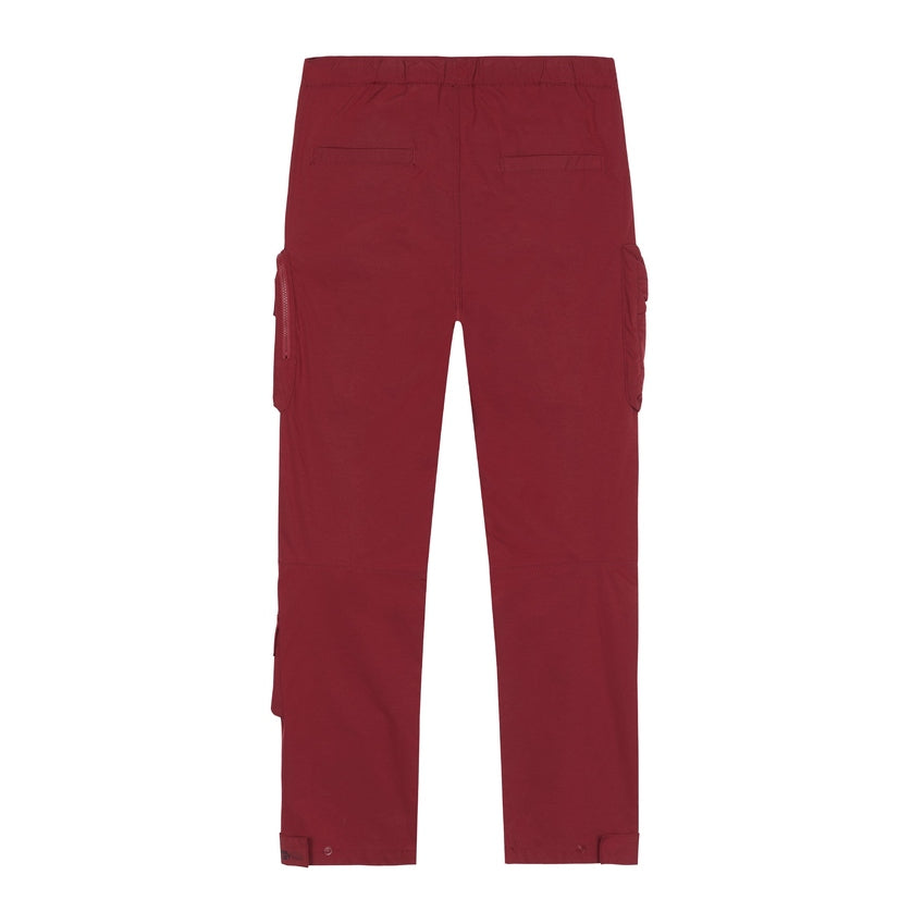 Smoke Rise Windbreaker Utility Pants - Burgundy