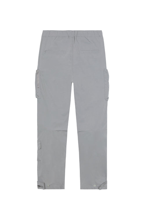Windbreaker Utility Pants - Light Grey