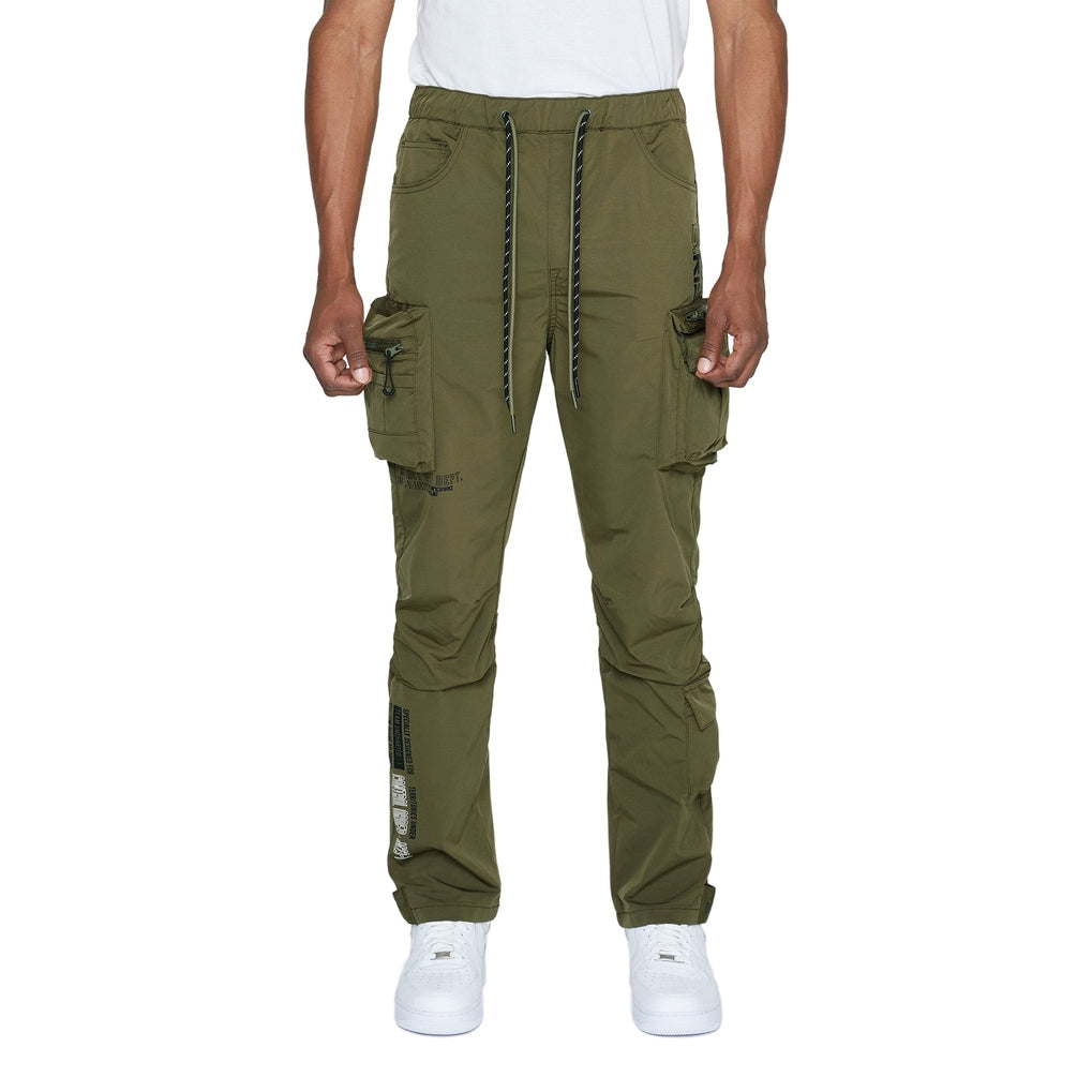 Smoke Rise Windbreaker Utility Pants - Olive