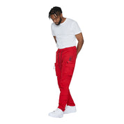 Smoke Rise Windbreaker Utility Pants - Red