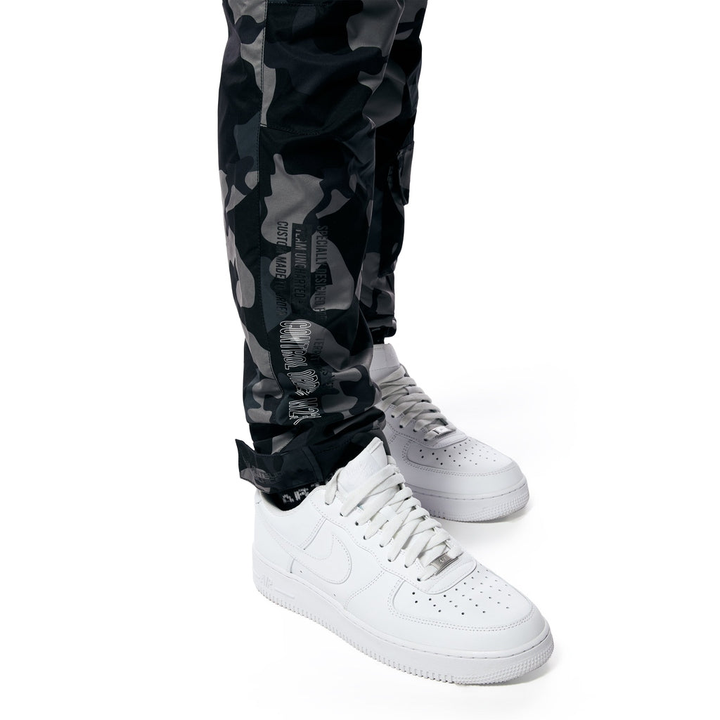 Smoke Rise Windbreaker Utility Pants - Stone Camo