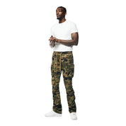 Smoke Rise Stacked Windbreaker Utility Pants - Wood Camo