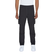 Smoke Rise Windbreaker Utility Joggers - Black