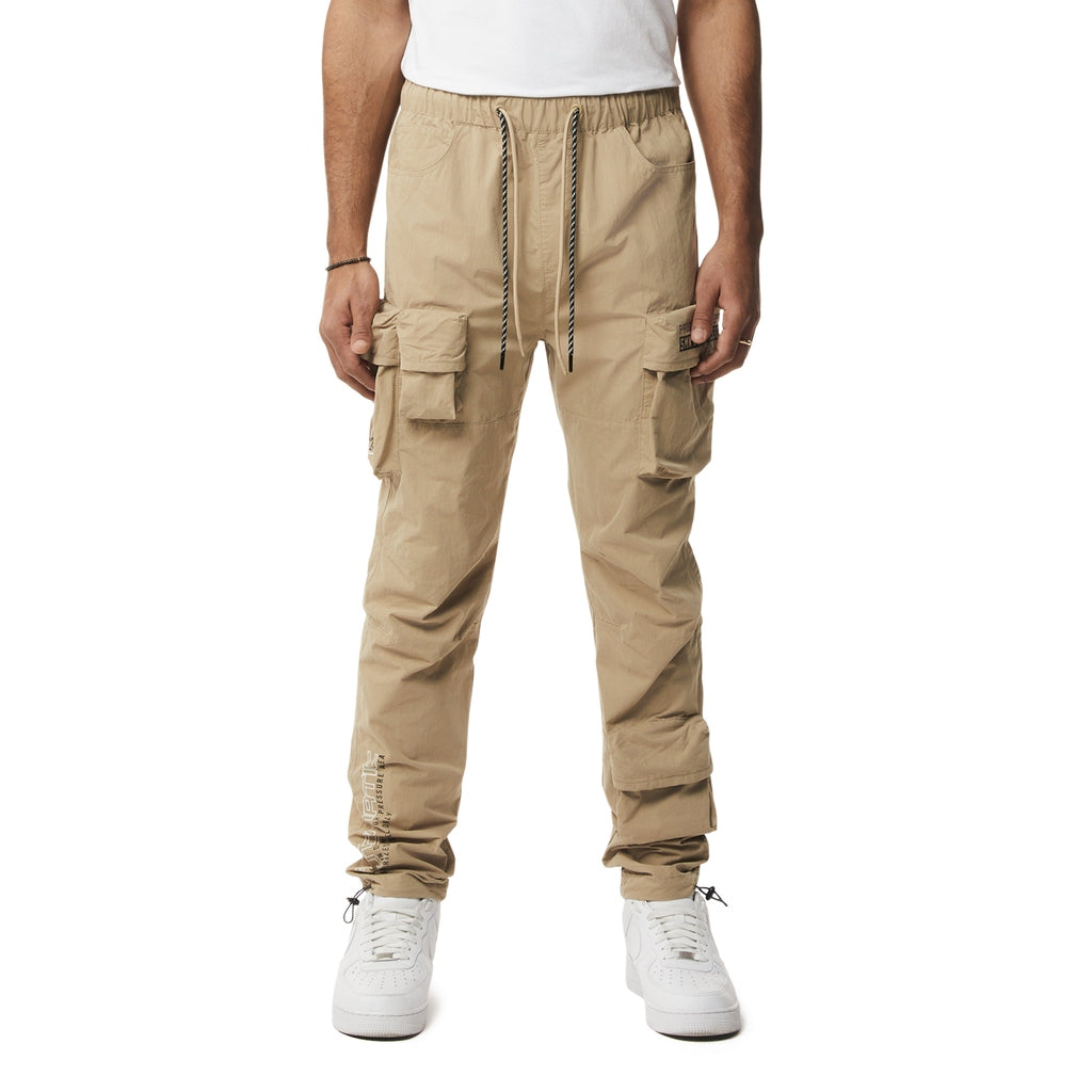 Smoke Rise Utility Windbreaker Cargo Pants - Khaki