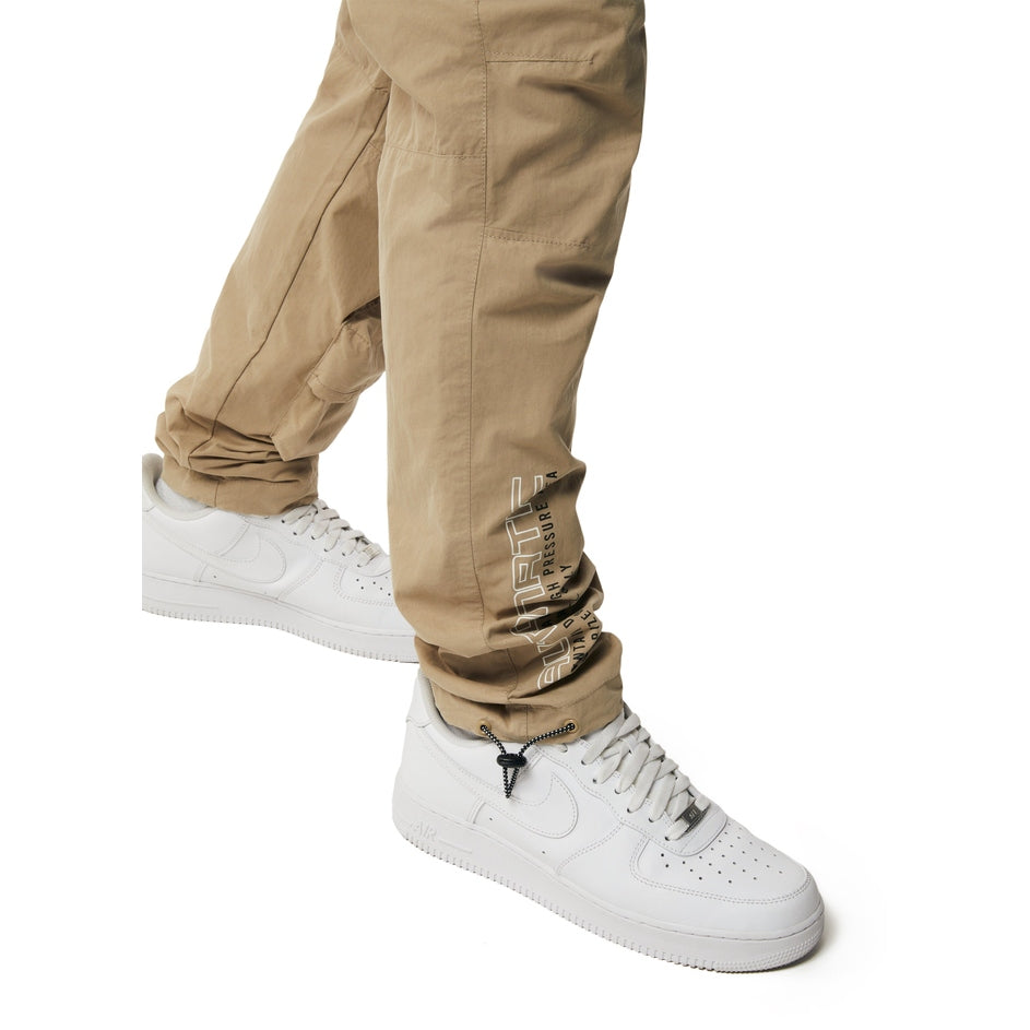 Smoke Rise Utility Windbreaker Cargo Pants - Khaki