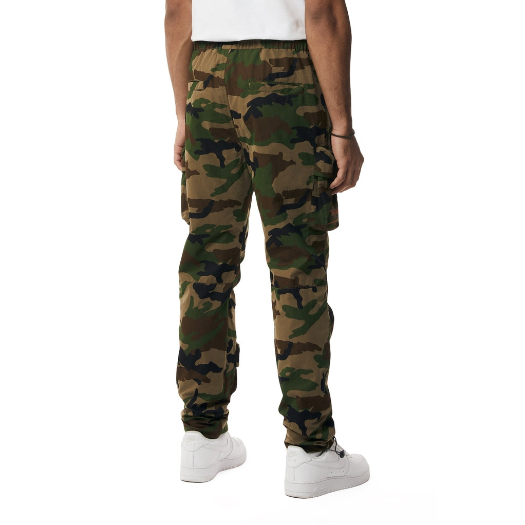 Smoke Rise Utility Windbreaker Cargo Pants - Wood Camo