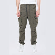 Smoke Rise Utility Cargo Windbreaker Pants - Thyme