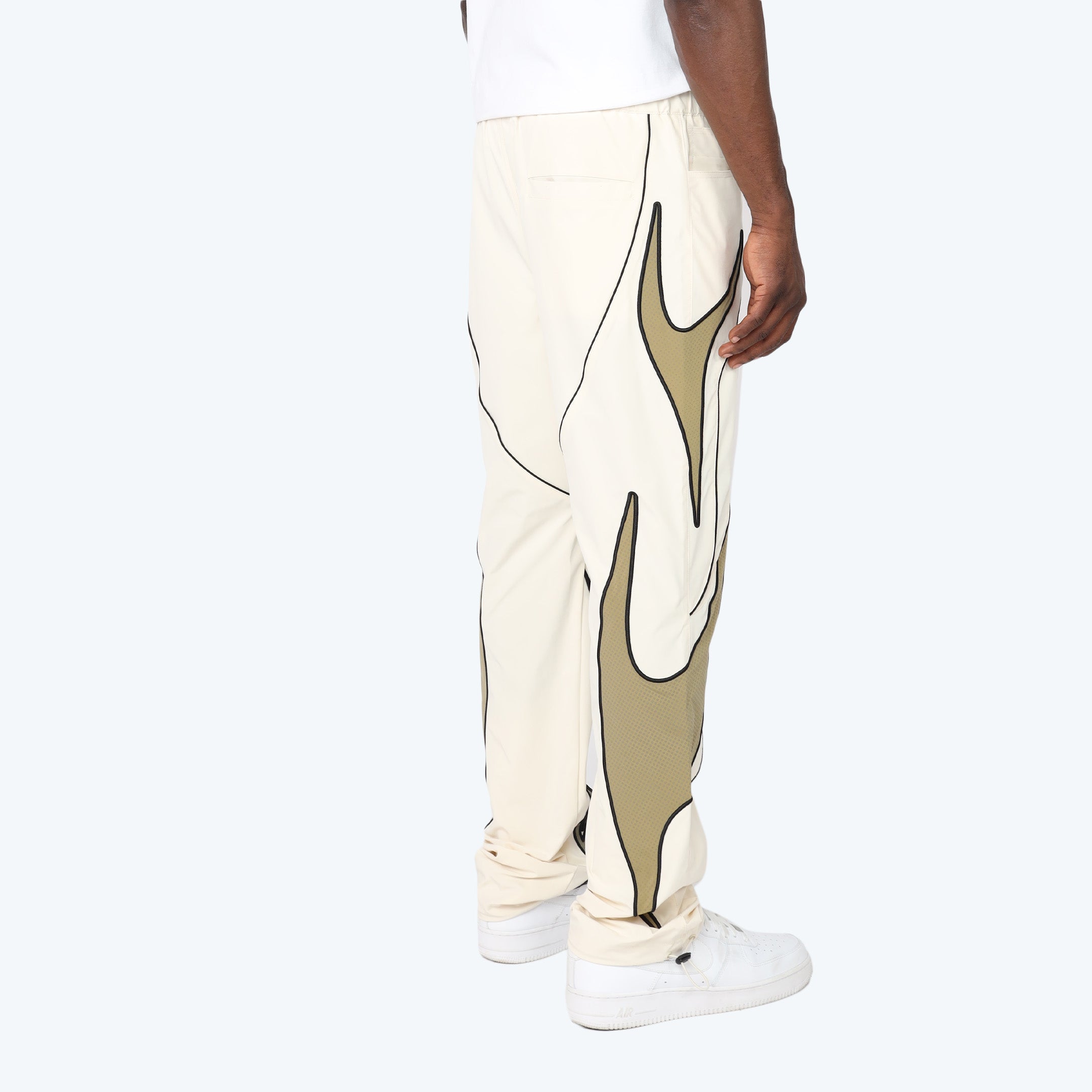 Straight Maximalist Windbreaker Pants