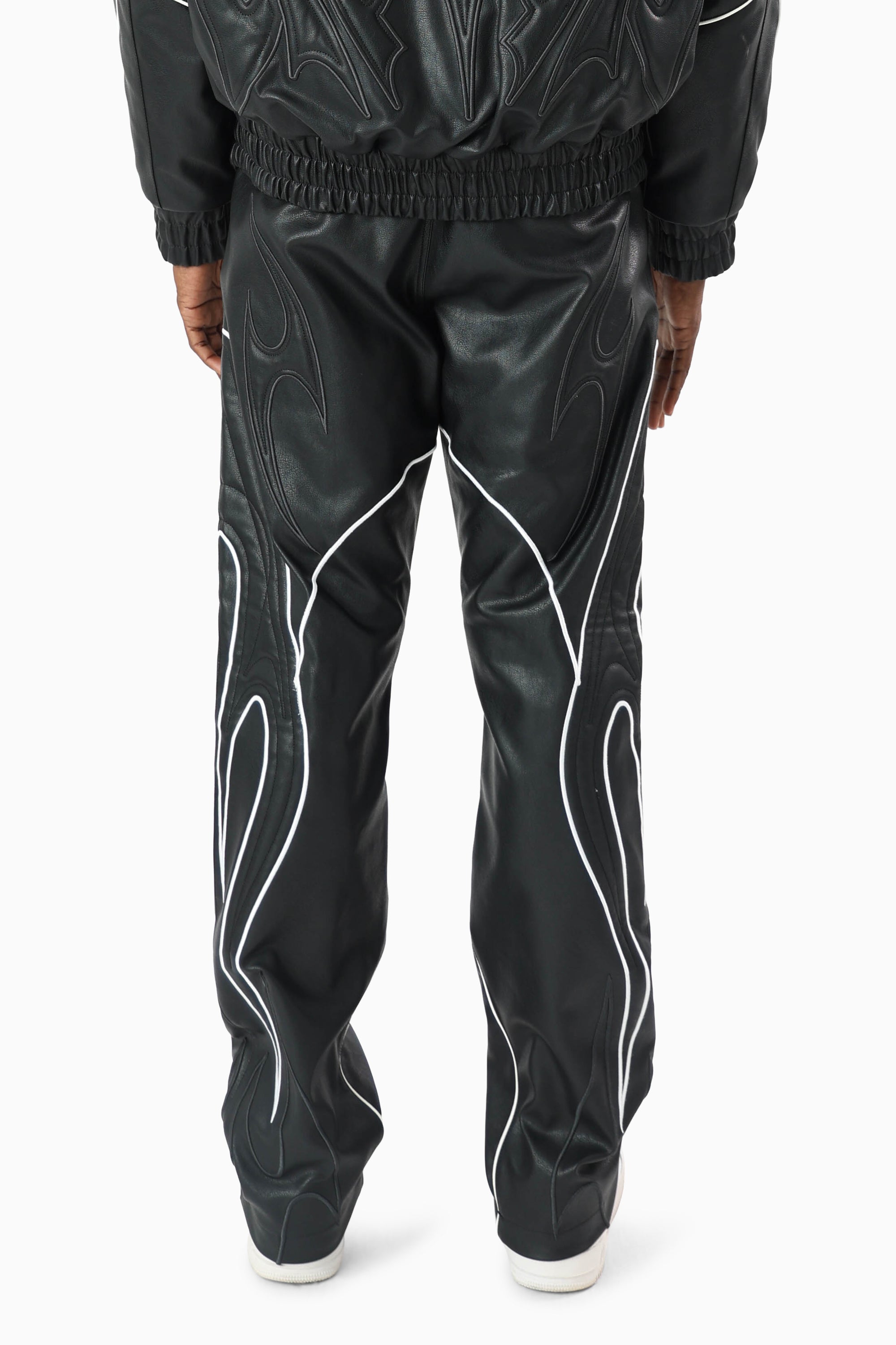 Limitless Racing PU Pants - Black