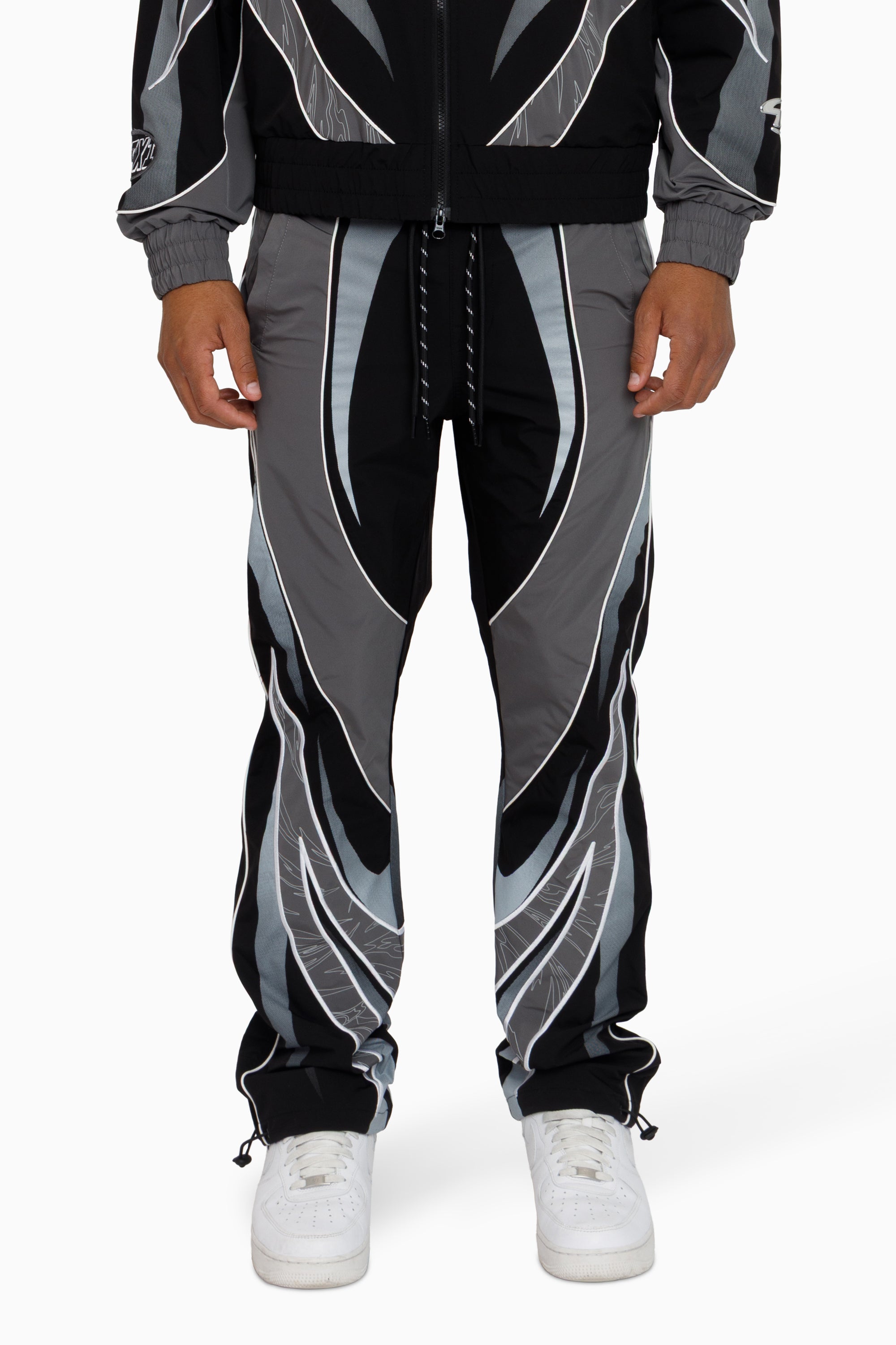 Rising Colorblock Windbreaker Pants - Castlerock