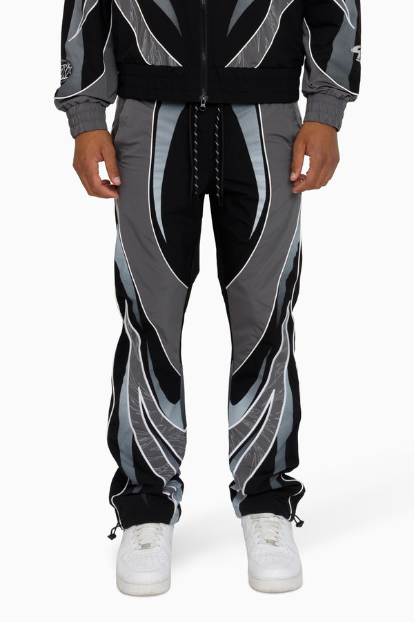 Rising Colorblock Windbreaker Pants - Castlerock