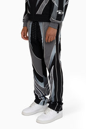 Rising Colorblock Windbreaker Pants - Castlerock