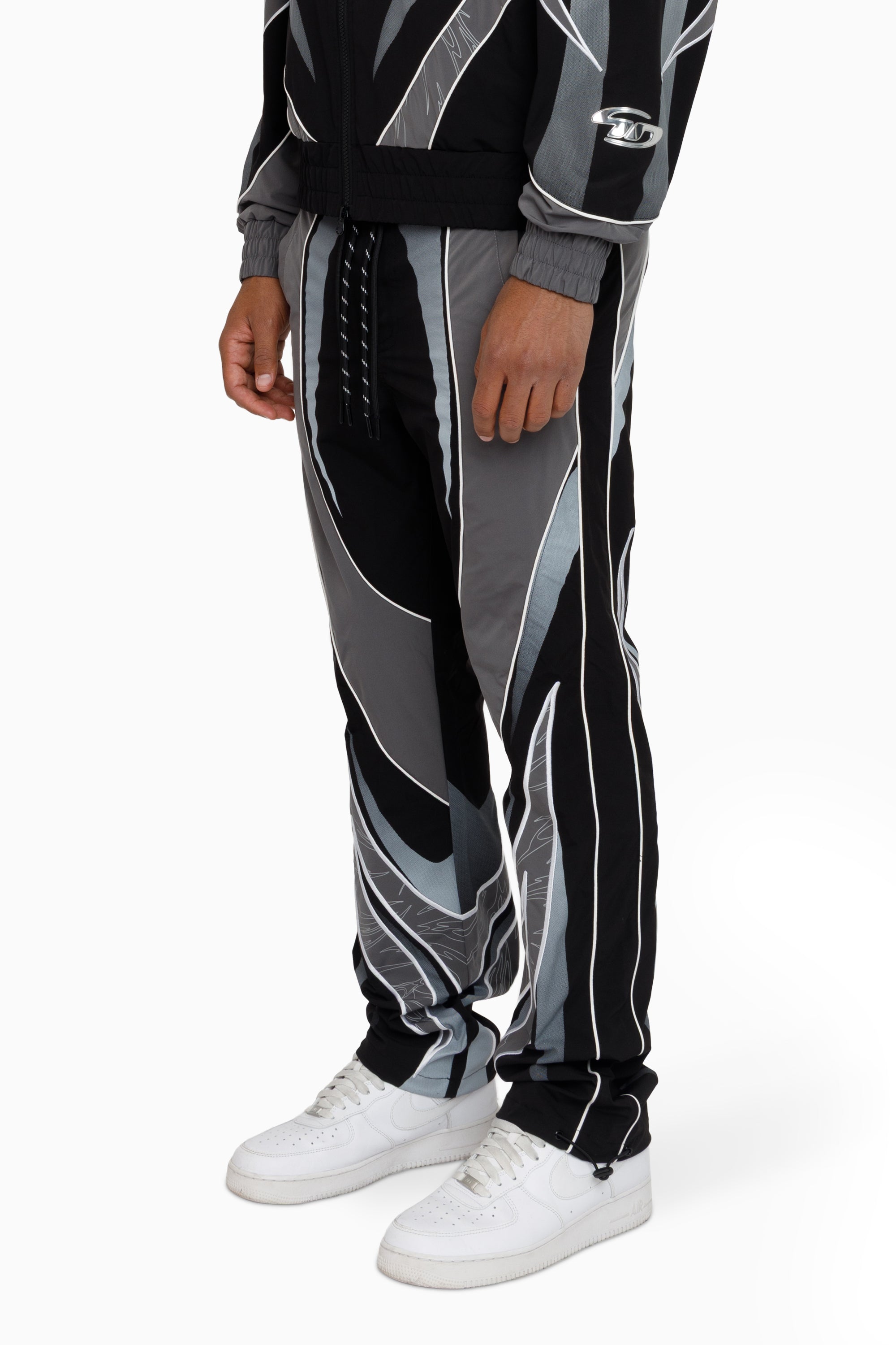 Rising Colorblock Windbreaker Pants - Castlerock