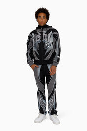 Rising Colorblock Windbreaker Pants - Castlerock