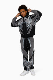Rising Colorblock Windbreaker Pants - Castlerock