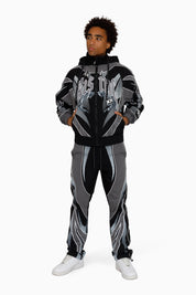 Rising Colorblock Windbreaker Pants - Castlerock