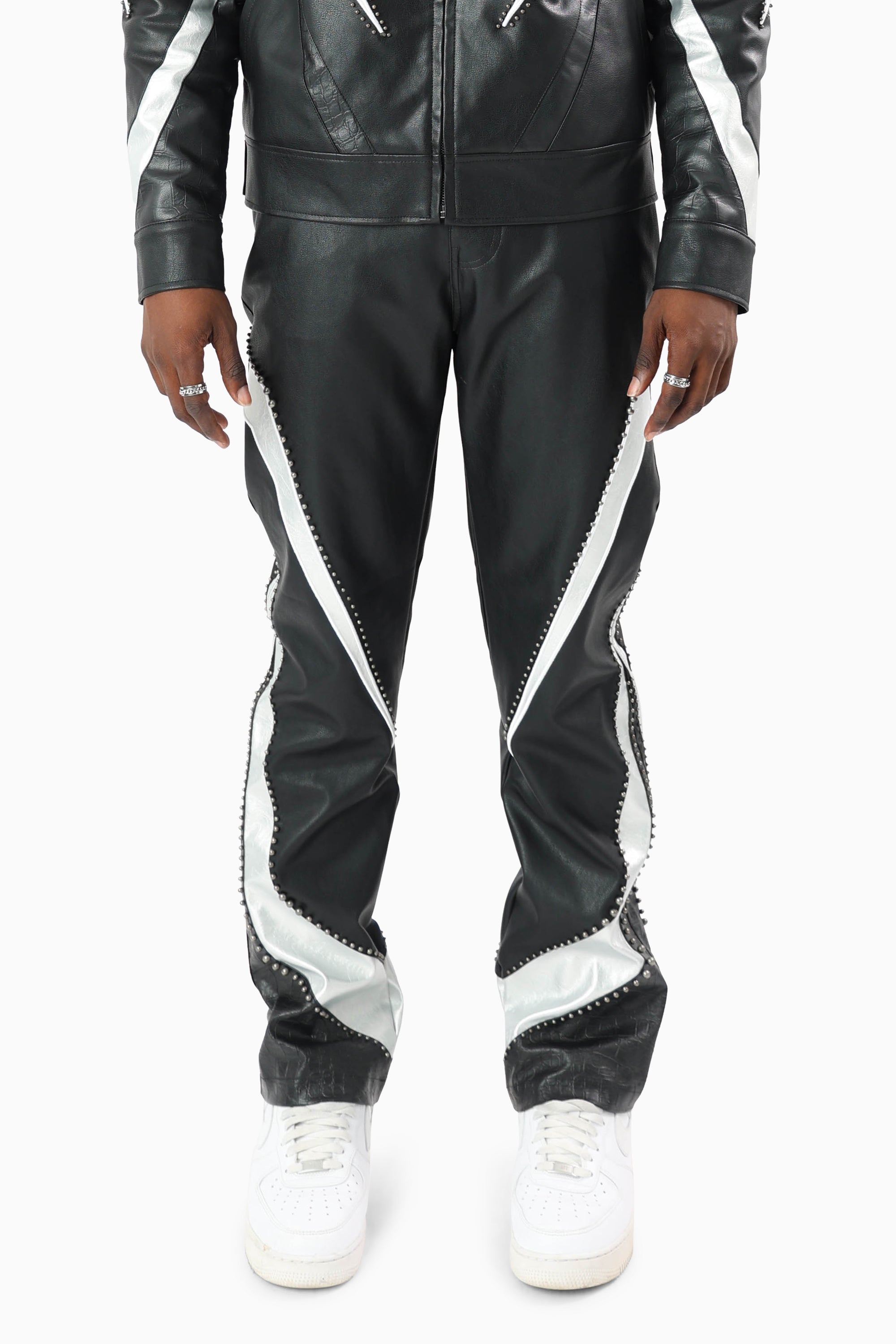 Club Circuit Racing PU Pants - Crocodile Black