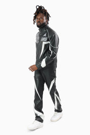 Club Circuit Racing PU Pants - Crocodile Black