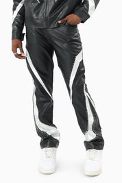 Club Circuit Racing PU Pants - Crocodile Black