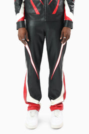 Club Circuit Racing PU Pants - Red