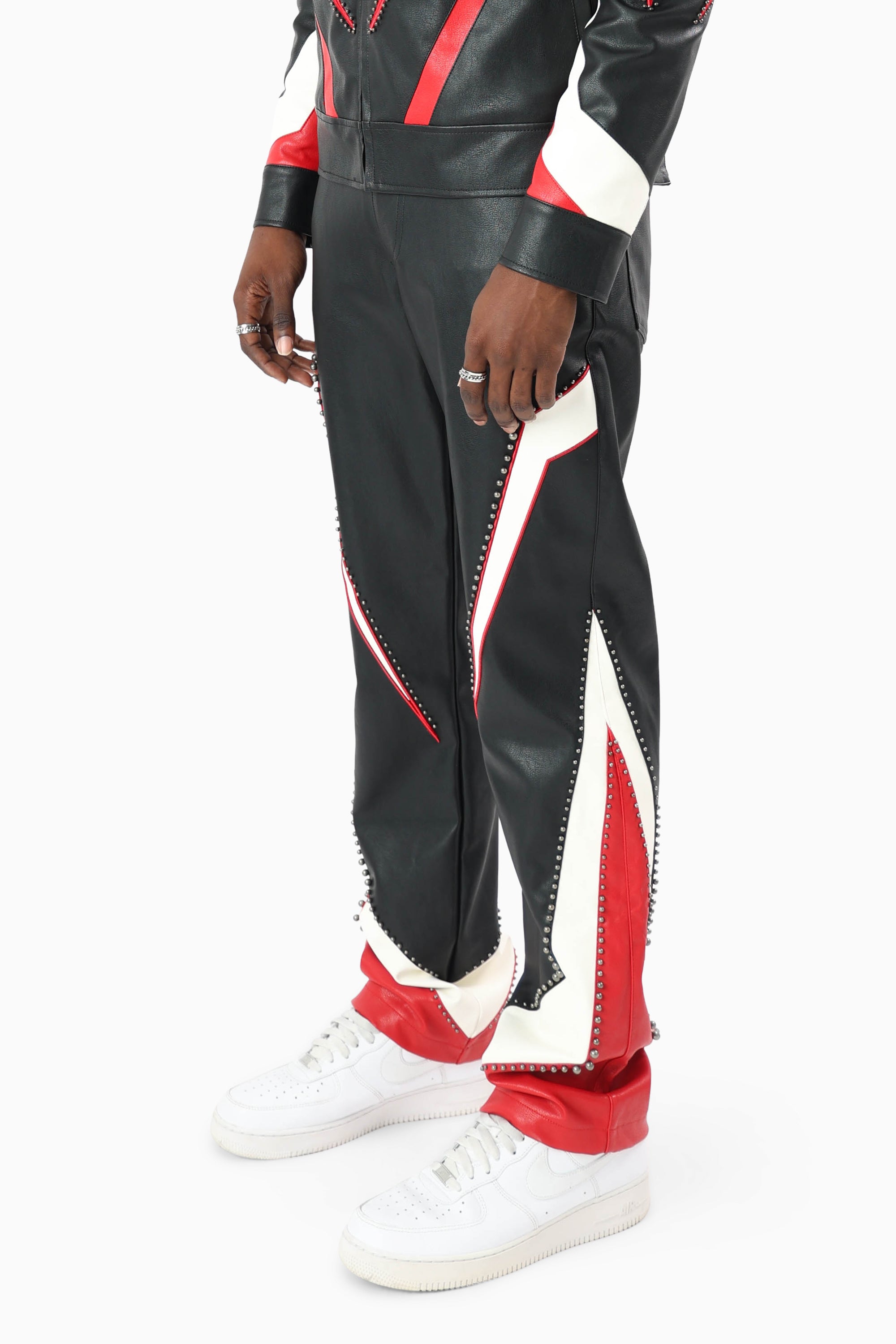 Club Circuit Racing PU Pants - Red