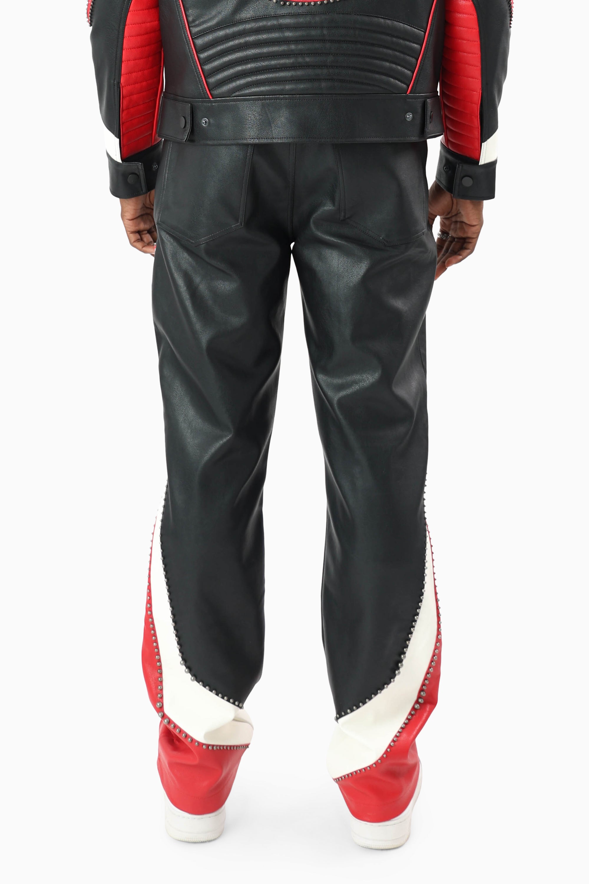 Club Circuit Racing PU Pants - Red