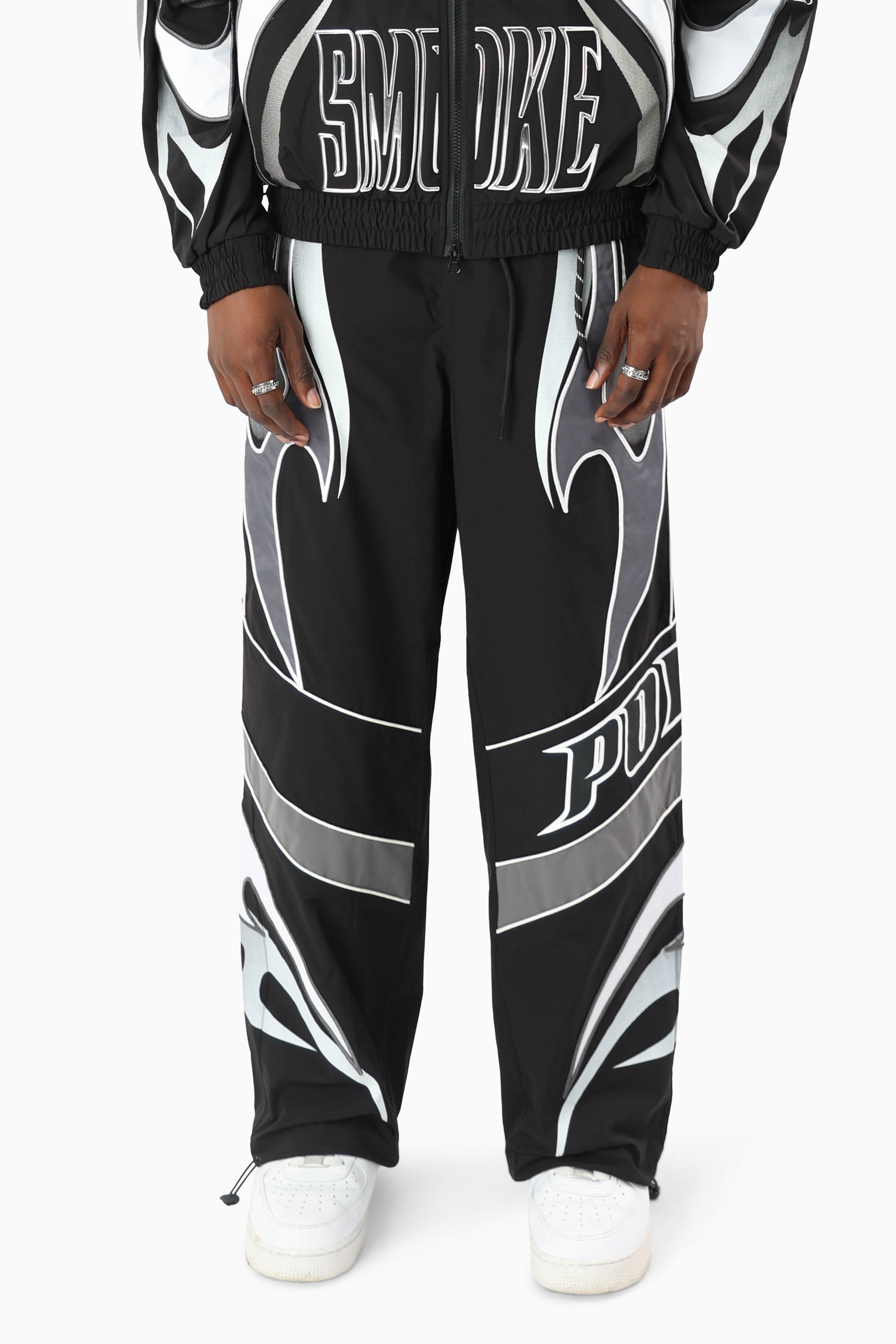 Power Windbreaker Pants - Black