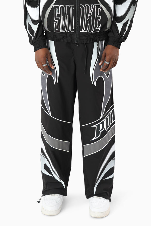 Power Windbreaker Pants - Black