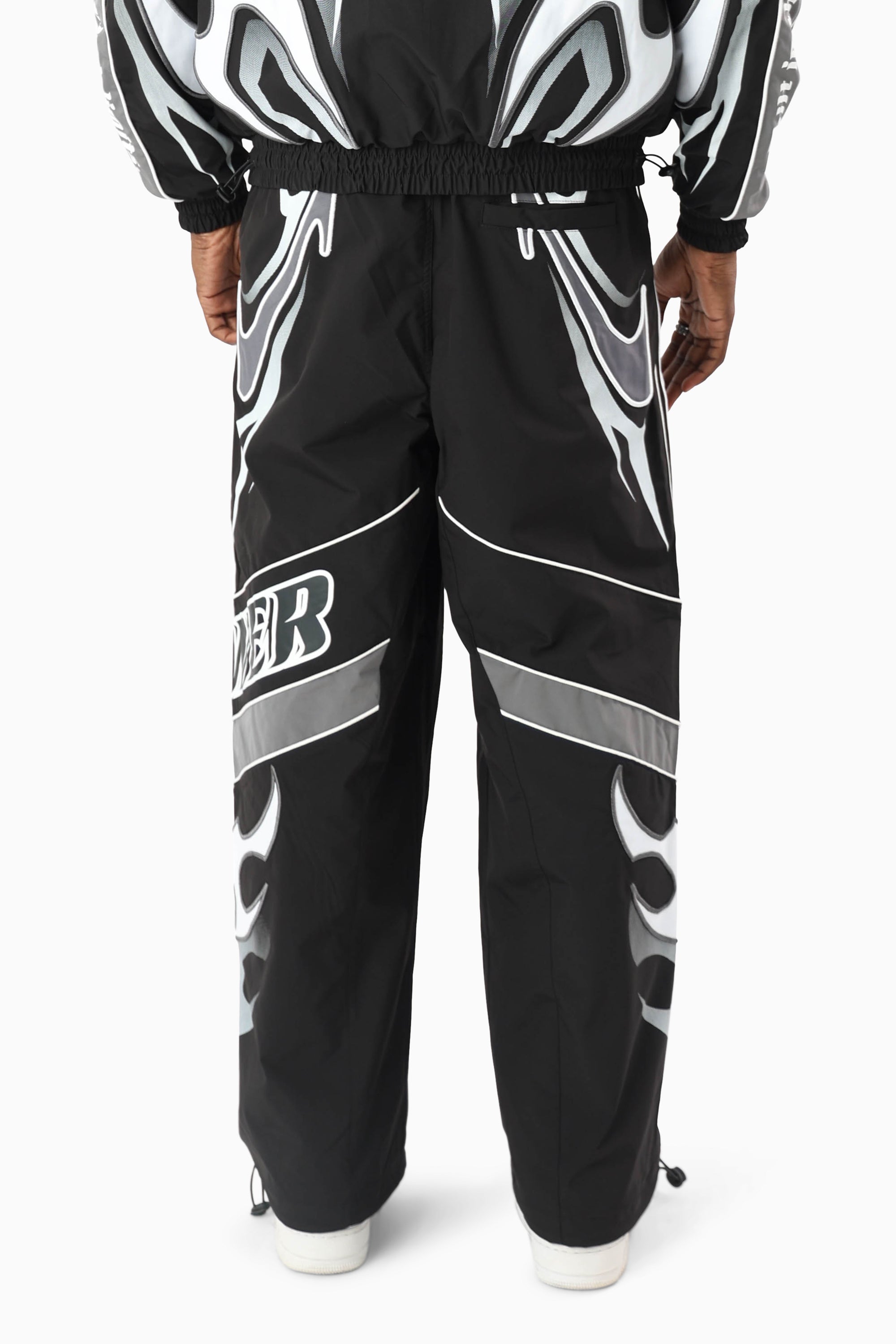 Power Windbreaker Pants - Black