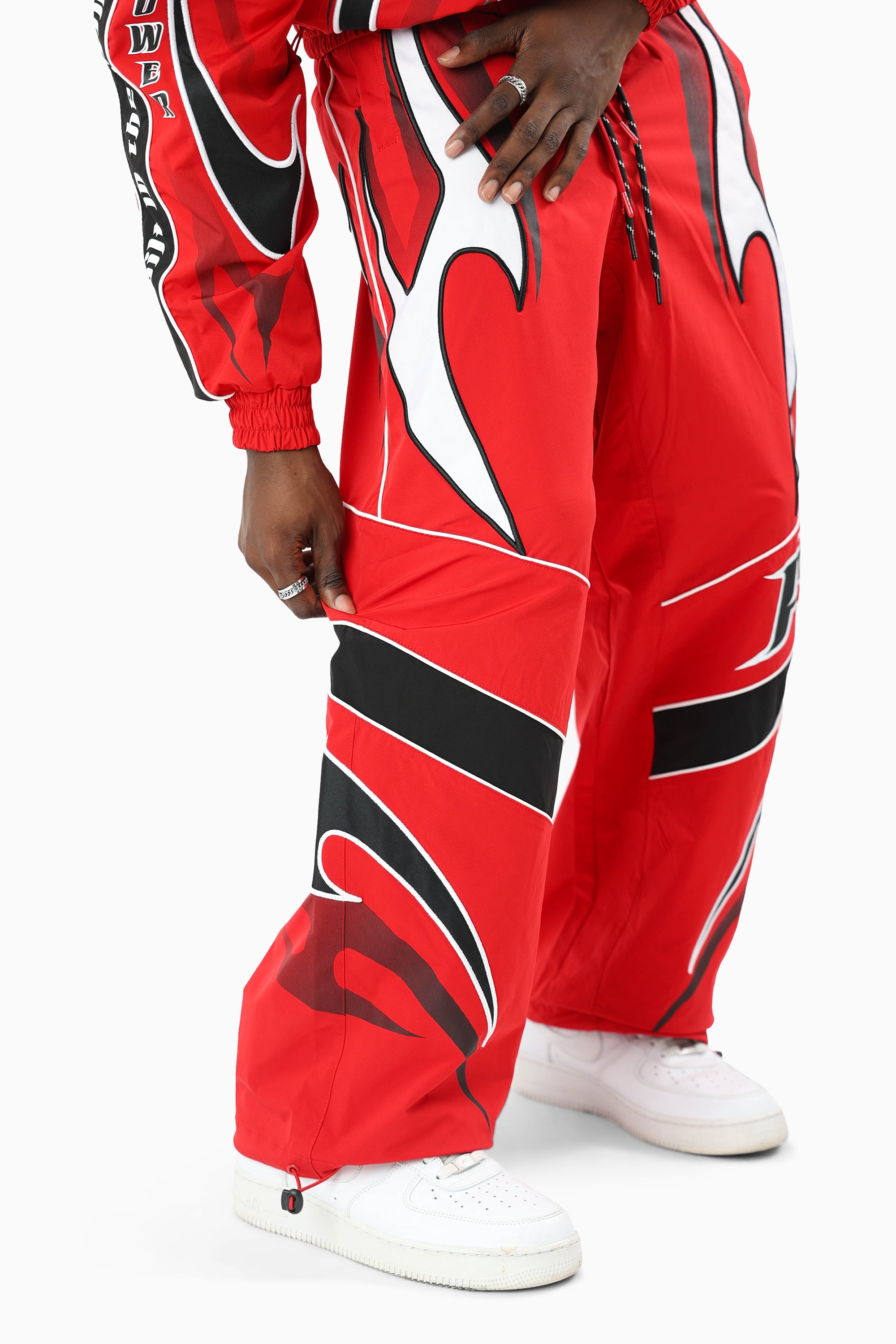 Power Windbreaker Pants - True Red
