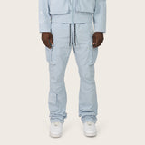 Stacked Utility Windbreaker Pants - Skyway