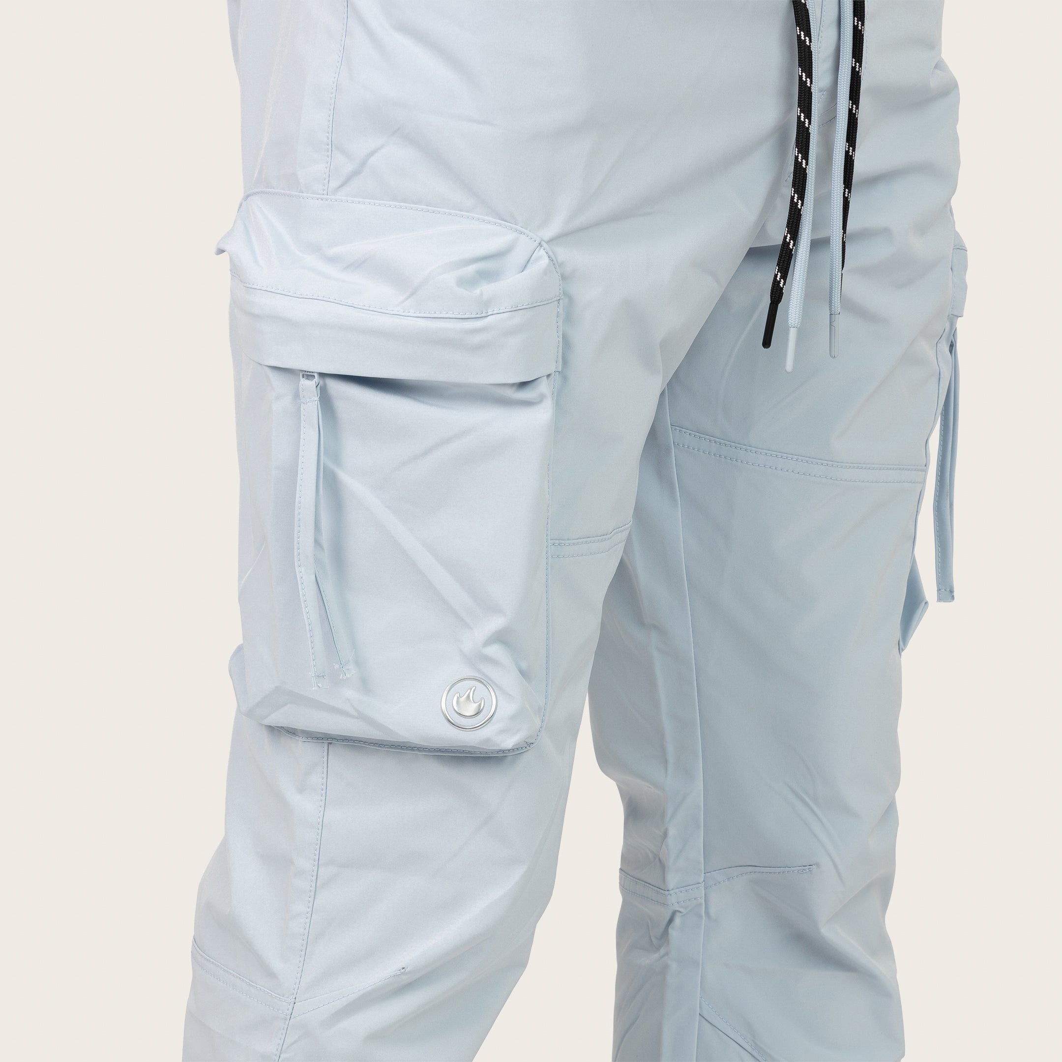 Stacked Utility Windbreaker Pants - Skyway