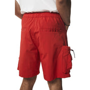 Smoke Rise Utility Windbreaker Cargo Shorts - Red